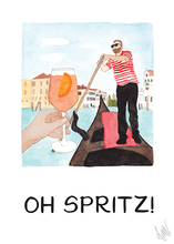 Load image into Gallery viewer, Oh Spritz! Greeting Card
