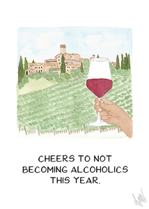 Wine Not? Greeting Card
